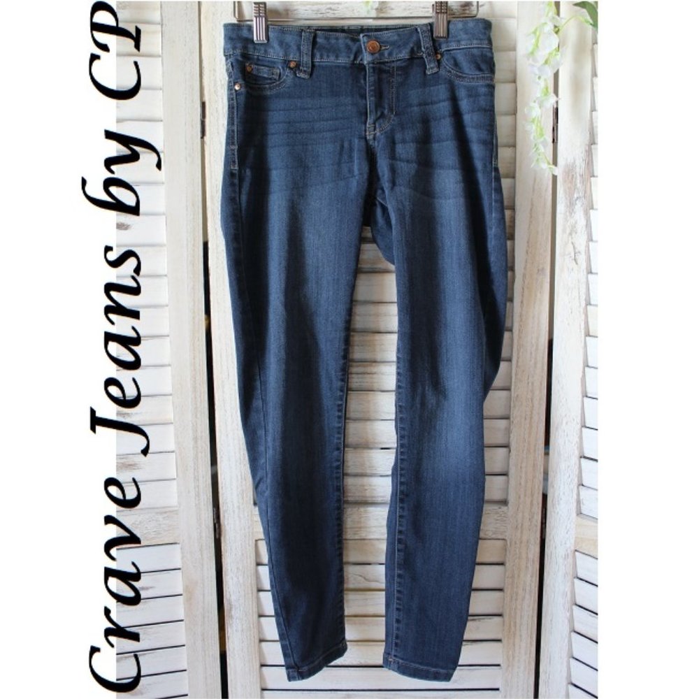 Crave by CP Mid-rise ankle skinny jeans(430)